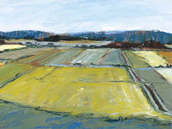 Pastel Landscape IX - Jacques Clement