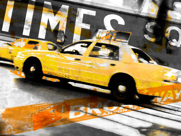 Times Square Taxi - GI ArtLab